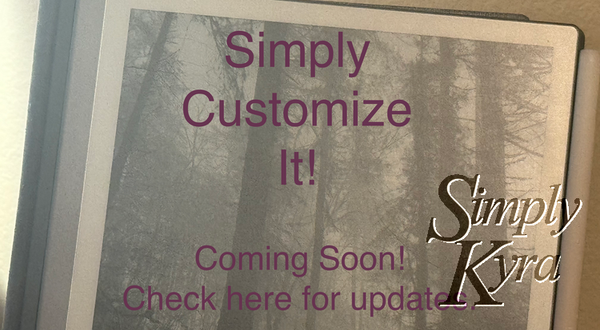 Simply Customize It!
