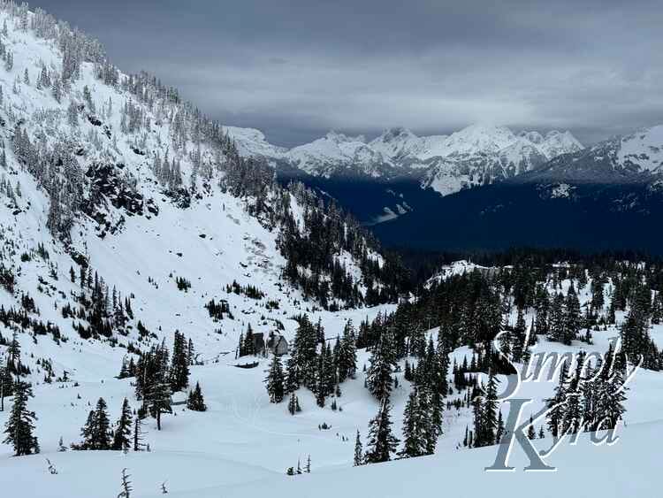 Snowshoeing in the Lowlands of Mount Baker