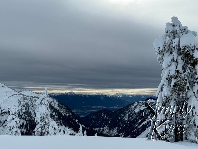 Snowshoeing in the Lowlands of Mount Baker