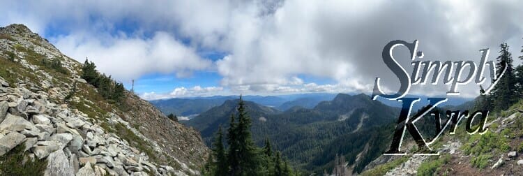 Another pano to capture the view along the path.
