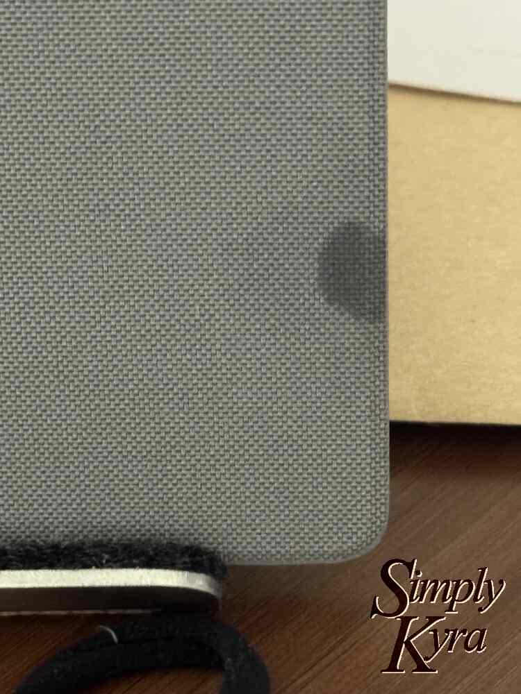 Closeup of the larger spot while it sits on the holder.