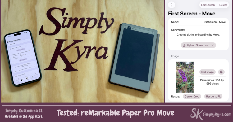 Support for the new reMarkable Paper Pro Move.