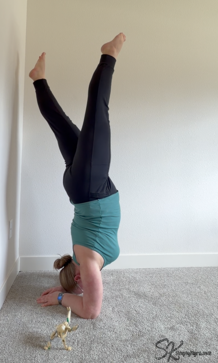 He's supporting my fitness journey.