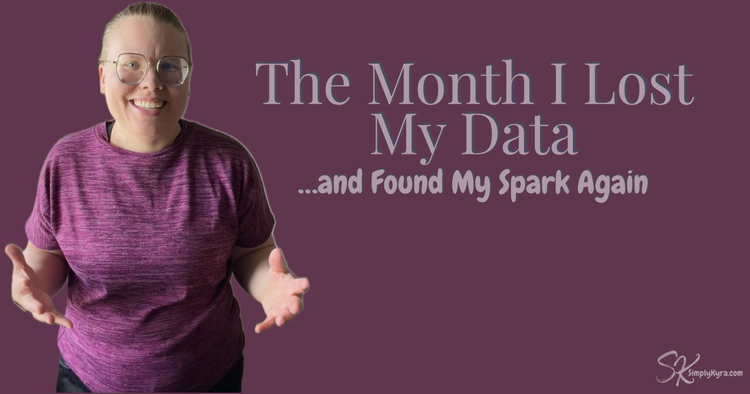 The Month I Lost My Data… and Found My Spark Again