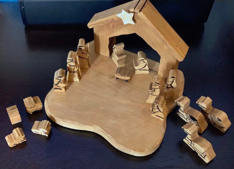 Wooden Nativity