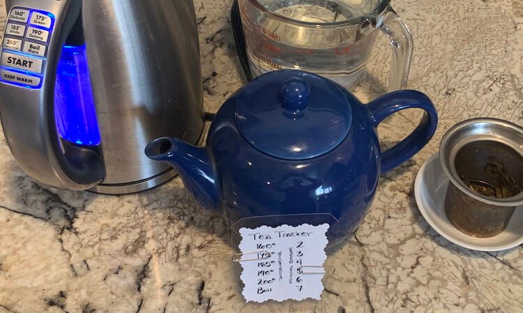 A Simple Way to Keep Track of Your Tea's Steep Time and Temperature