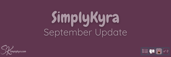 SimplyKyra Monthly Overview: September 2025