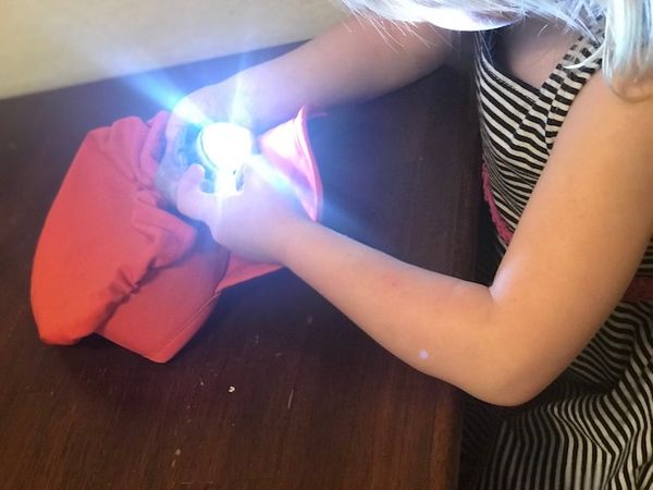 Halloween Costume Hack - Adding a Light to a Costume