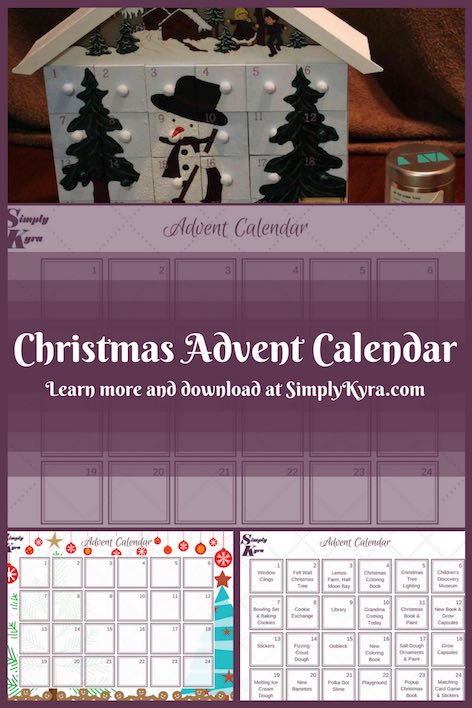 Are you debating making a Christmas advent calendar? Here is how easy it is! And if you want to plan ahead I have a free downloadable PDF up on the blog.