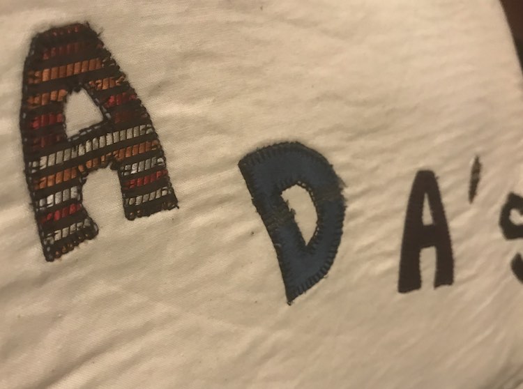 Closer look of Ada’s applique.