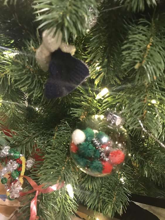 Perfect on the tree.