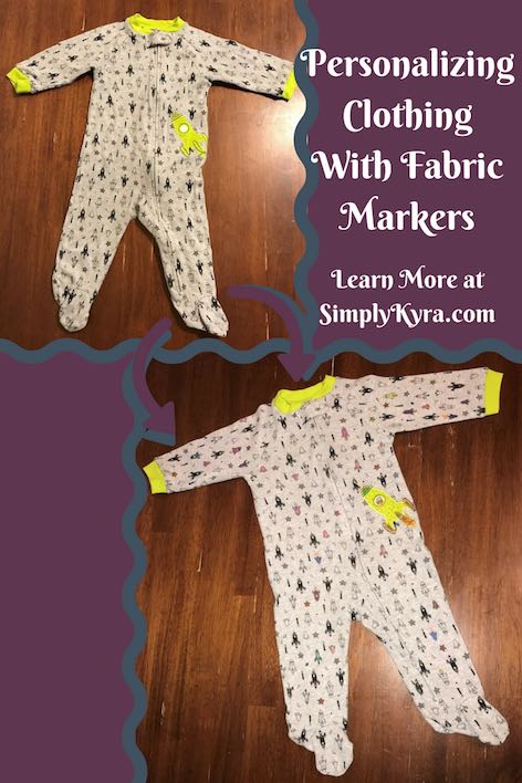 Easily customize your clothing and send the message you want to send with fabric markers.