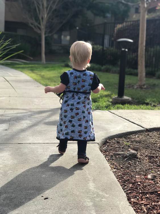 Perfect dress for going for a walk in.