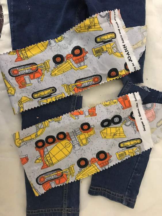 Patching and Extending Toddler Pants