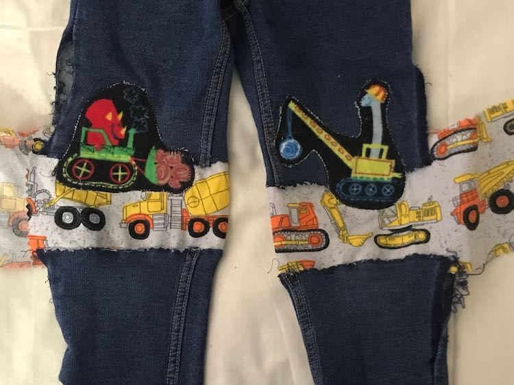 Patching and Extending Toddler Pants