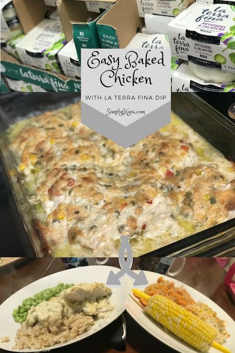 Easy Baked Chicken with La Terra Fina D