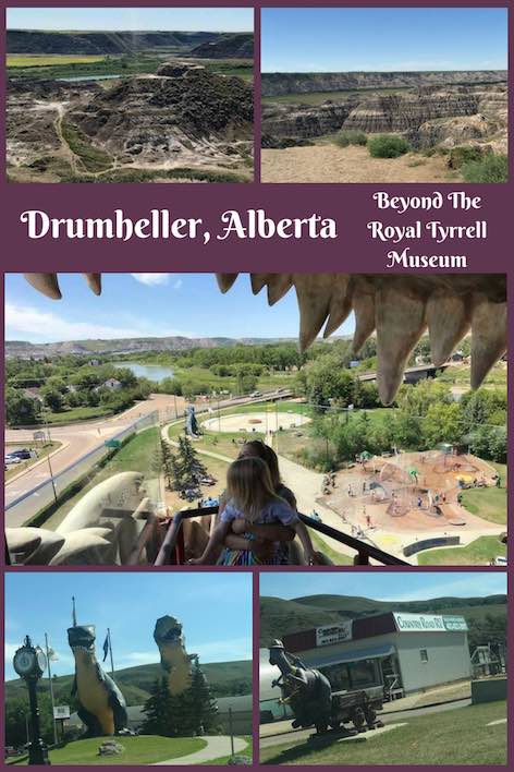 Drumheller, Alberta... an epic place located within the Canadian Badlands. Come for the Royal Tyrrell Museum and stay for so much more.