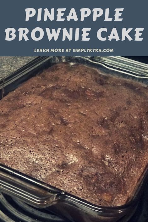 We found a simple way to change up the Ghirardelli brownie mix that we've been buying from Costco by adding canned pineapples to the mix. Perfect way to change it up! Learn more at SimplyKyra.com.