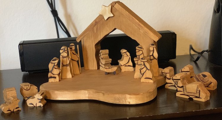 Full nativity scene