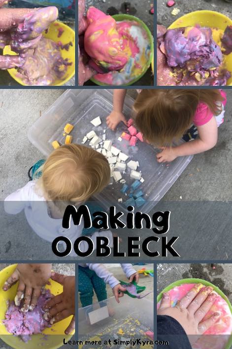 Create oobleck and if that gets old change it up by adding food dye and/or freeze it before playing.