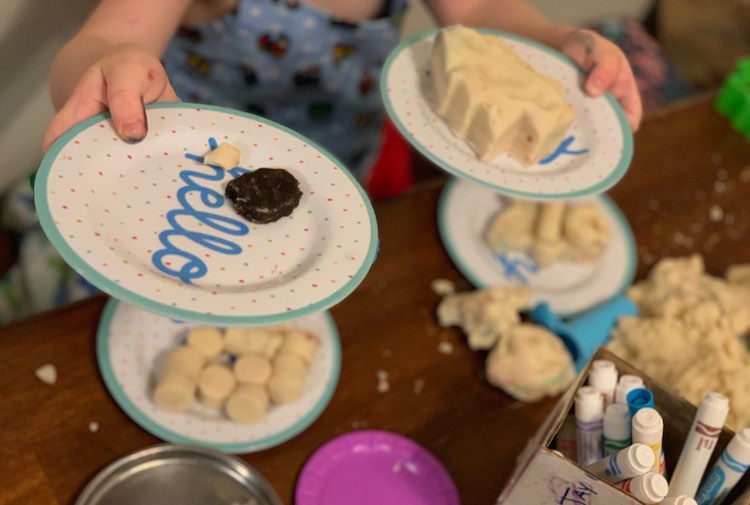 Do you want a black cookie or a Christmas tree cookie? 