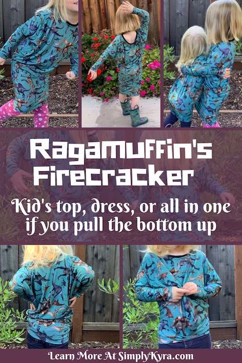 Pinterest image showing multiple views of the Firecracker top. You can see all these images in this blog post below.