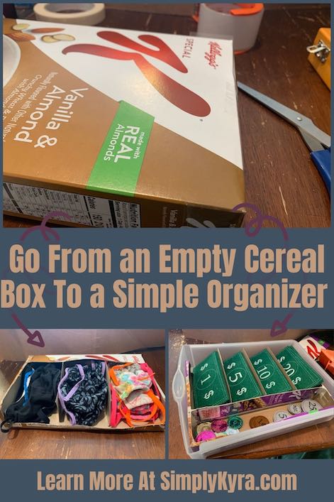 15 Ways to Make Cereal Box Organizers  Cereal box organizer, Cardboard box  crafts, Cereal box craft