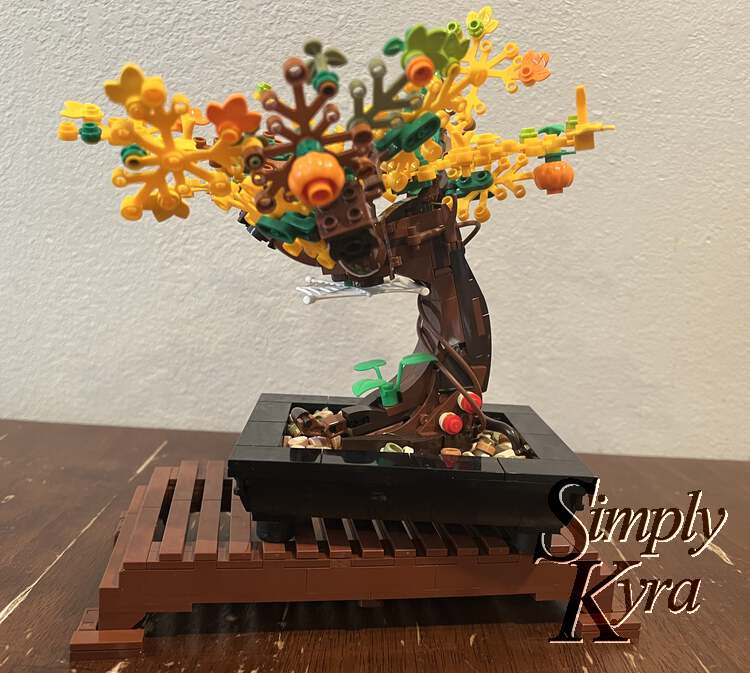 Fall bonsai tree : r/lego