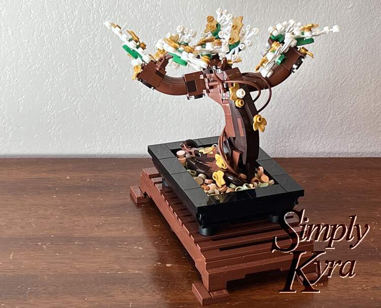 Image is taken from the side angled at the back of the tree.