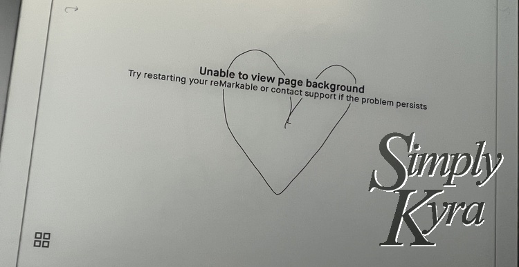 Image shows the same message as before but now there's a skinny black heart drawn over it.