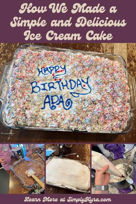 Copycat DQ Ice Cream Cake - Princess Pinky Girl